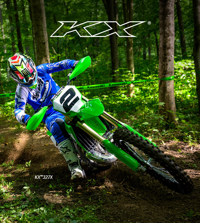 KX FAMILY: KX65 KX85 KX100 KX450F KX250F KX450FX KX250FX SMALL IMAGE